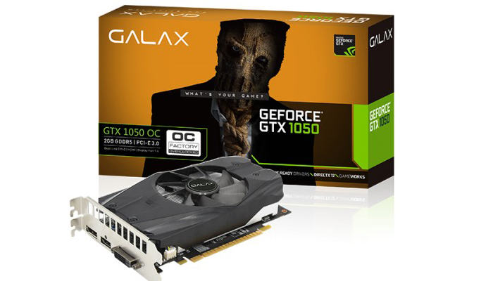 GEFORCE GTX 1050